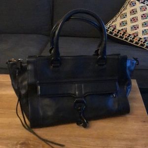Rebecca Minkoff MAC black crossbody leather bag